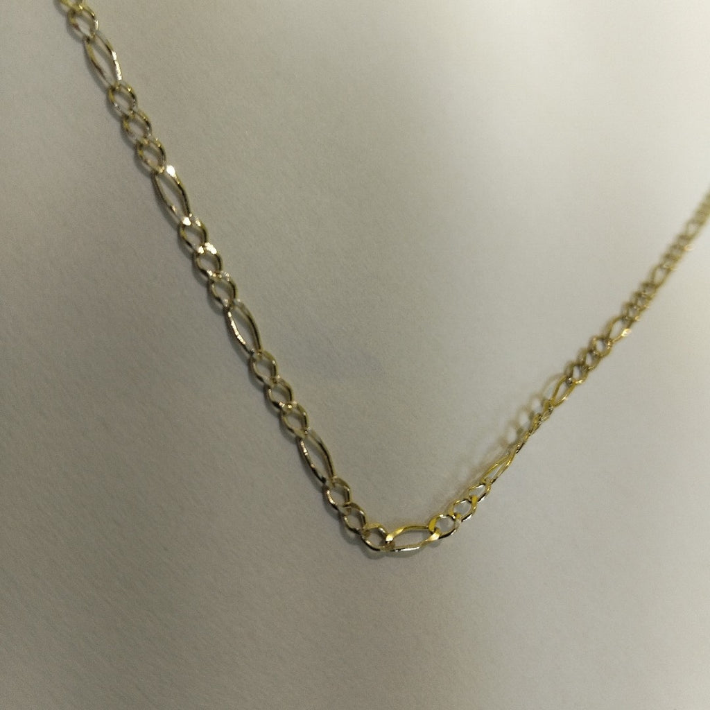 CADENAS TEJIDO 3X1 ORO 10K 50 CM 2.7 GR (NUEVO)
