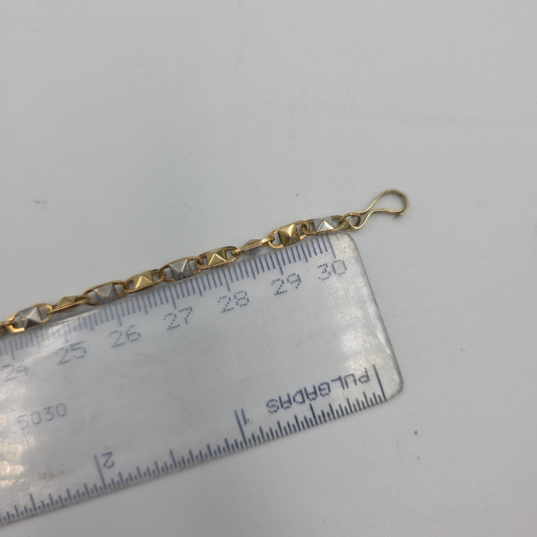 PULSERA ORO,RODIADO 14 K 5,30 GRMS (SEMINUEVO)