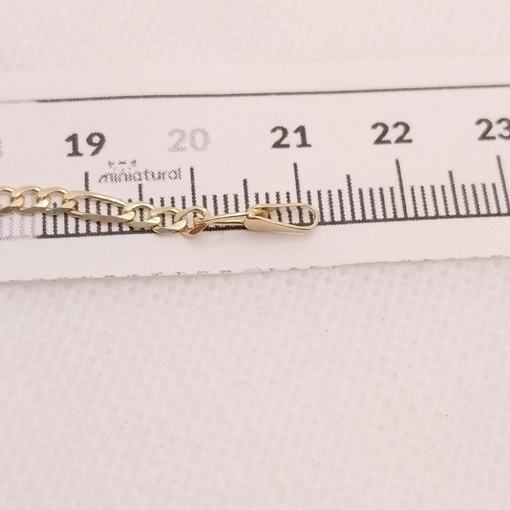 PULSERAS 3X1 ORO 14K 21 CM 2.1 GR (NUEVO)