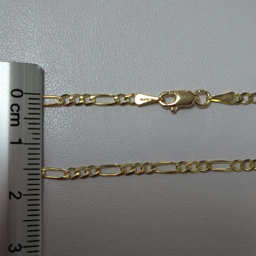 CADENAS 3X1 ORO 14K 55 CM 5.3 GR (NUEVO)