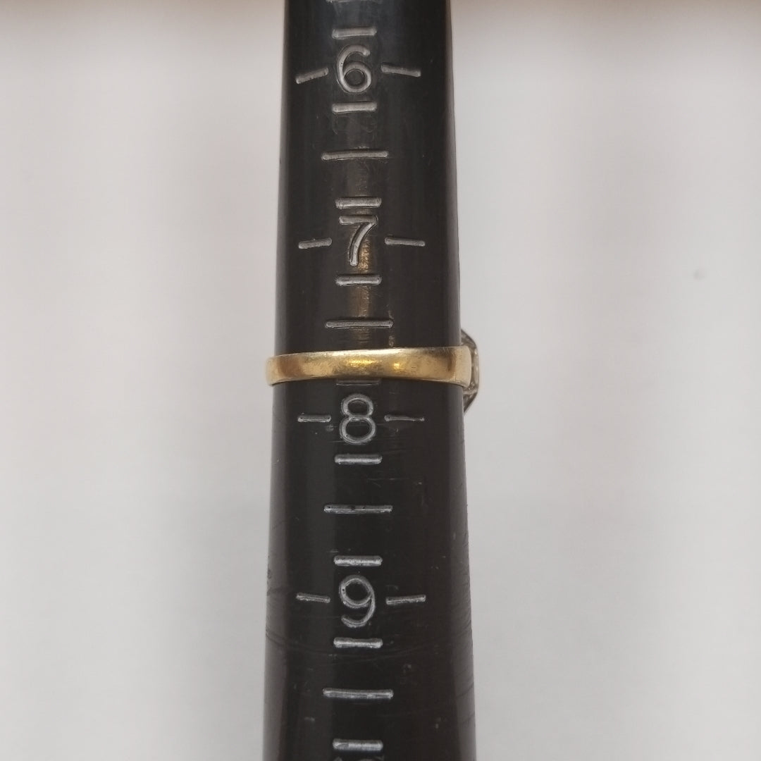 ANILLITO ORO, RODIADO 14 K 3 GRMS (SEMINUEVO)