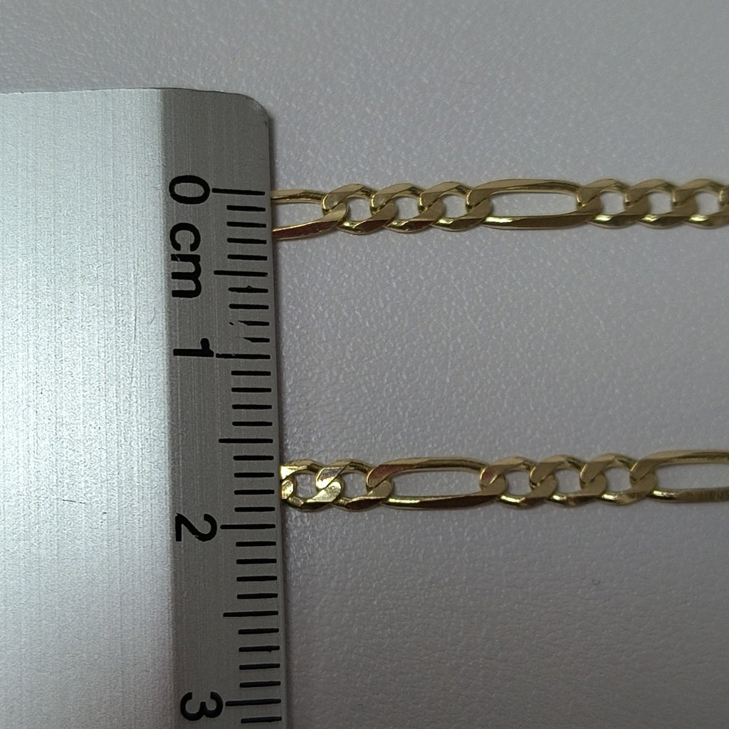 CADENAS 3X1 ORO 14K 60 CM 8 GR (NUEVO)