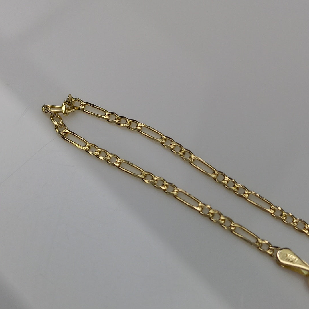 PULSERA 3X1 ORO 14K 21 CM 1.7 GR (NUEVO)
