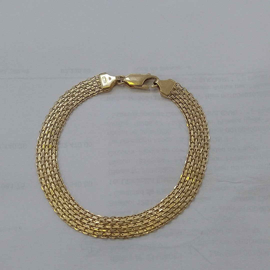 BRAZALETE ORO 18 K 8.1 GRMS (SEMINUEVO)