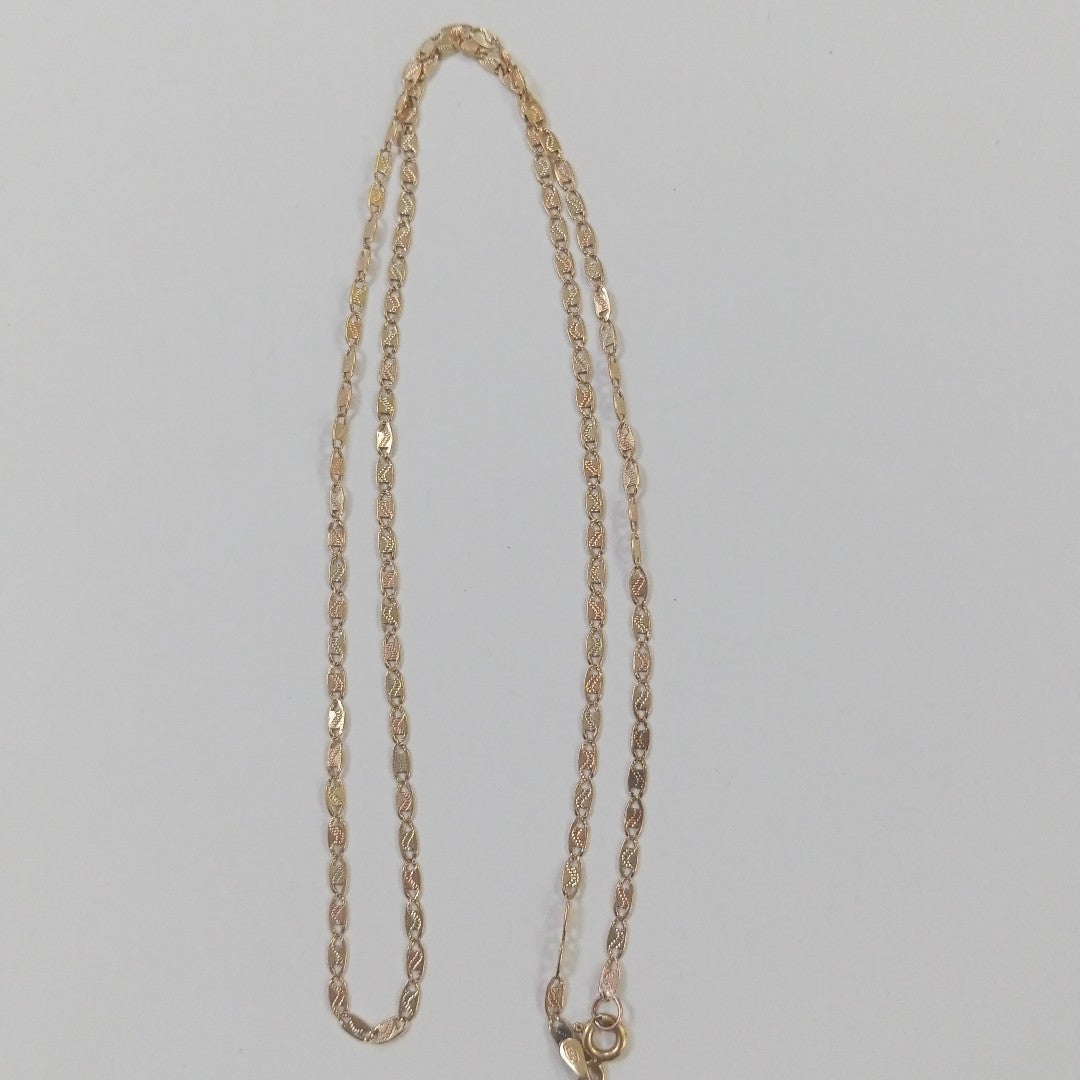 CADENA ORO 14 K 3.8 GRMS (SEMINUEVO)