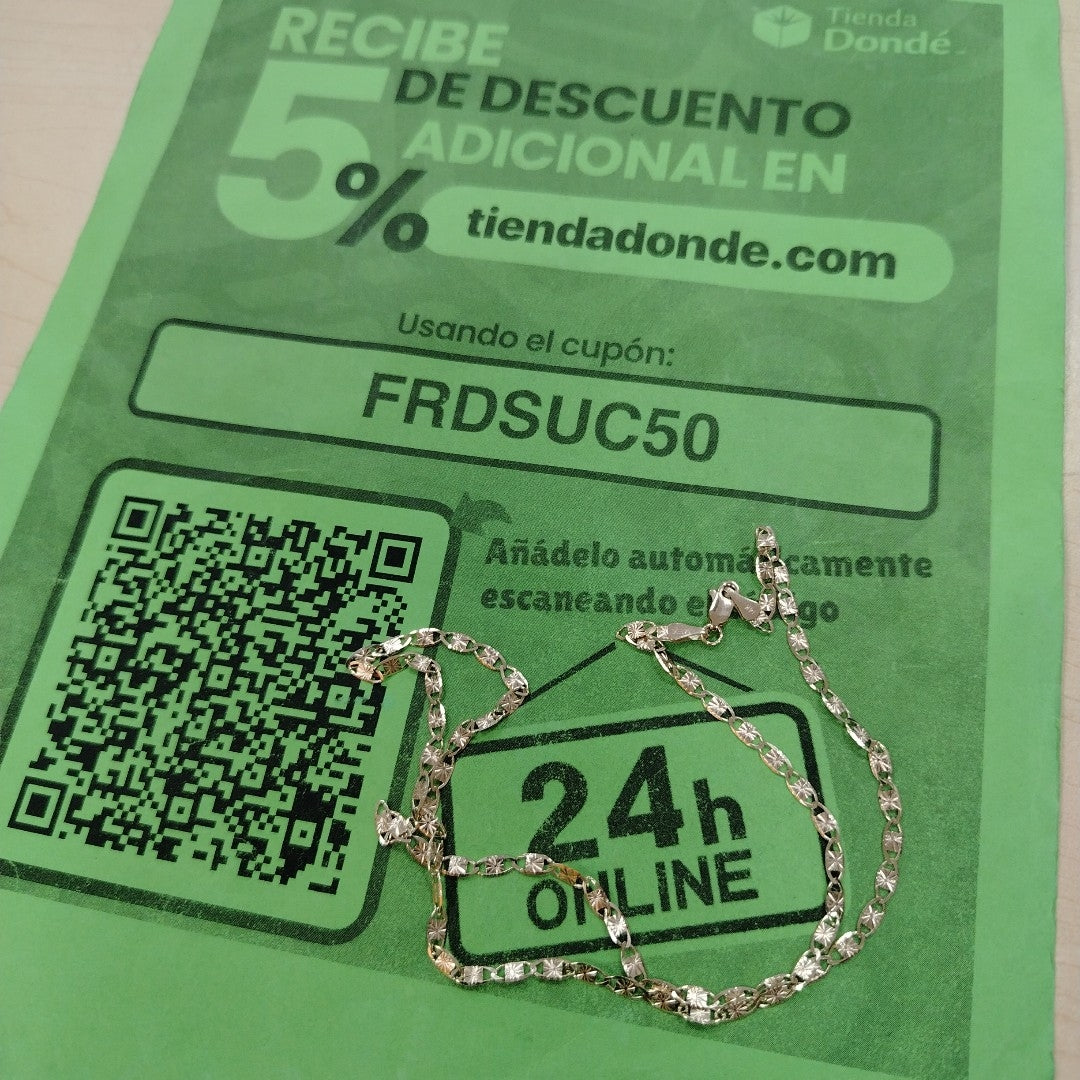 CADENAS GUCHI ORO 14K 55 CM 7.1 GR (NUEVO)