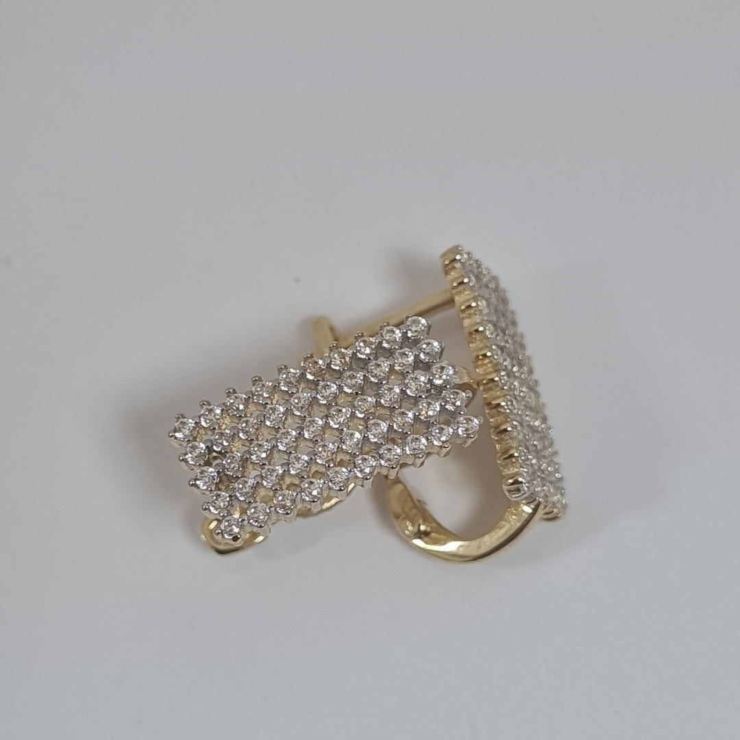 BROQUELES ORO 14K 3.3 (NUEVO)