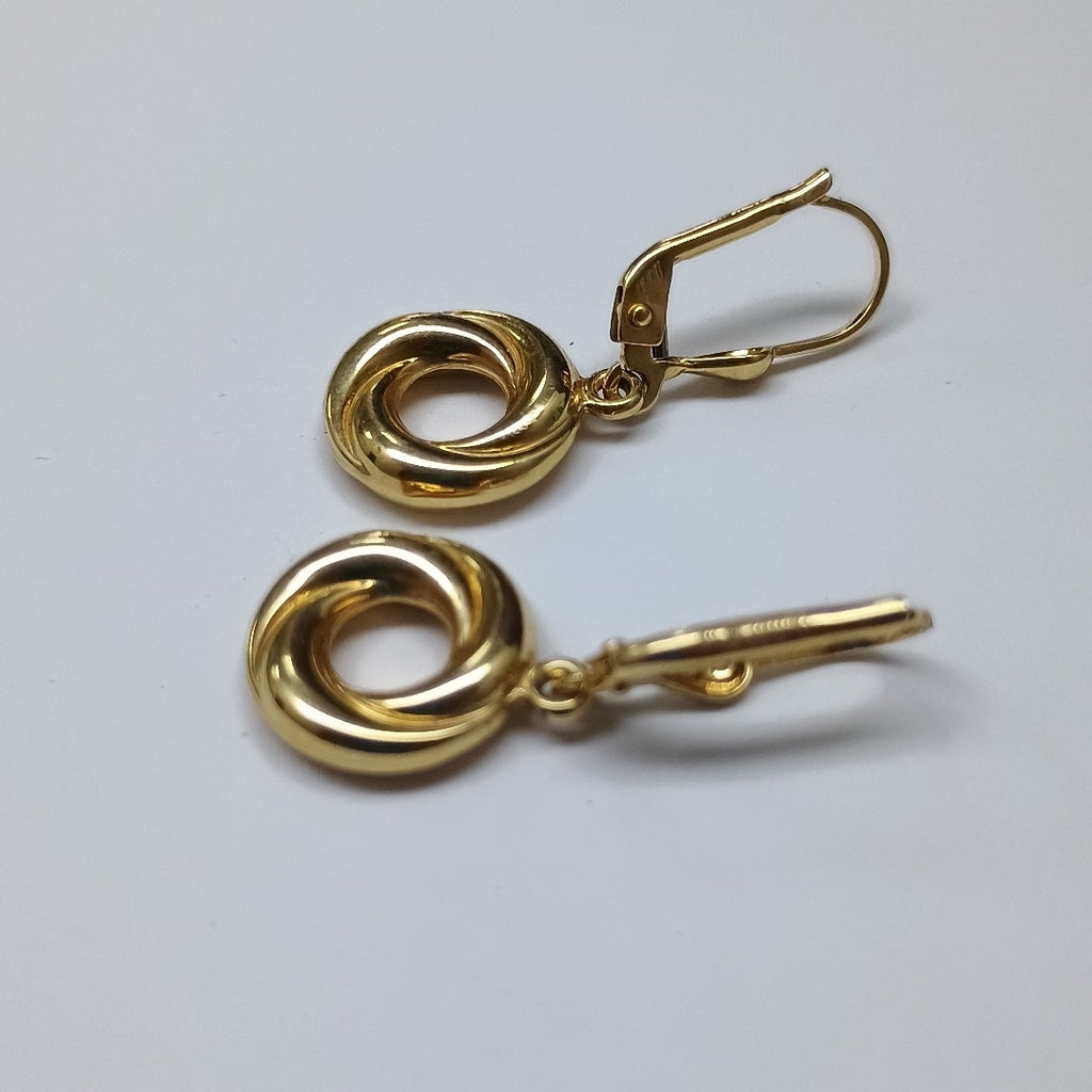 BROQUELES ORO 14K 2.6 (NUEVO)