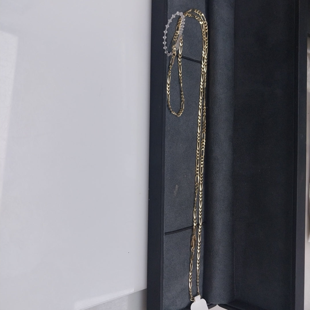 CADENAS 3X1 ORO 14K 55 CM 5.1 GR (NUEVO)