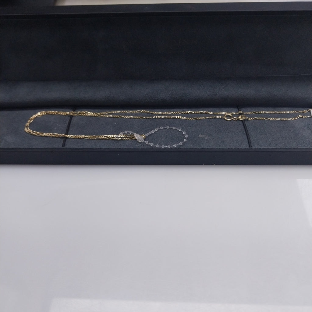 CADENAS TEJIDO 3X1 ORO 14K 55 CM 2.6 GR (NUEVO)