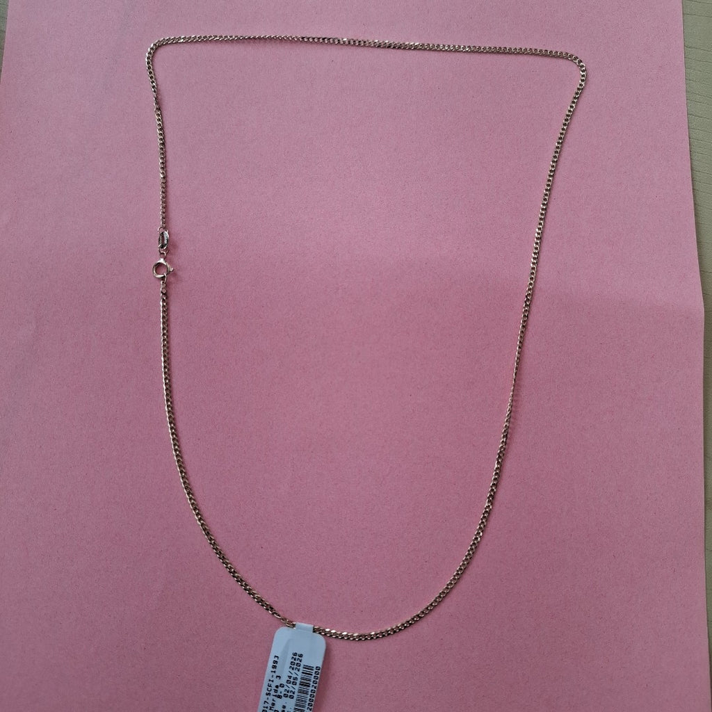 CADENAS TEJIDO BARBADA ORO 10K 55 CM 3.8 GR (NUEVO)