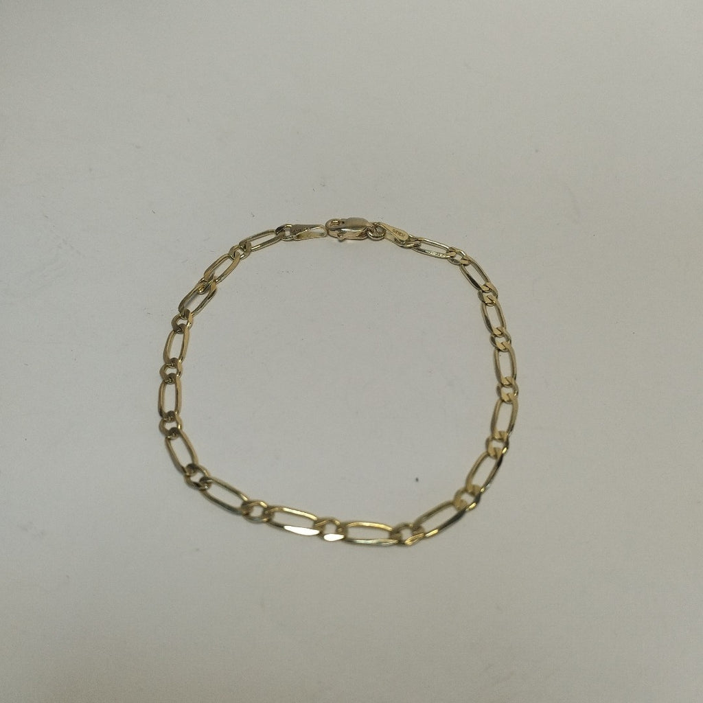 PULSERAS 1X1 ORO 14K 18 CM 2.7 GR (NUEVO)