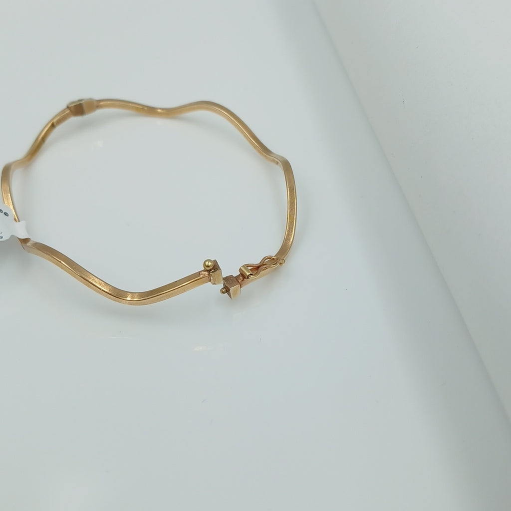 PULSERA RIGIDA ORO 14 K 3.4 GRMS (SEMINUEVO)