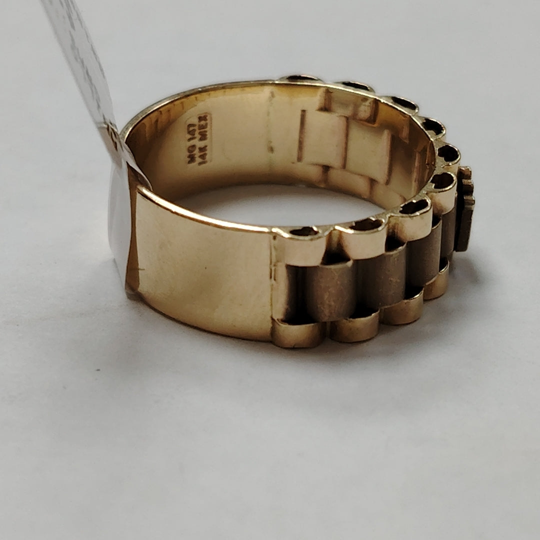ANILLO ORO 14 K 5.5 GRMS (SEMINUEVO)