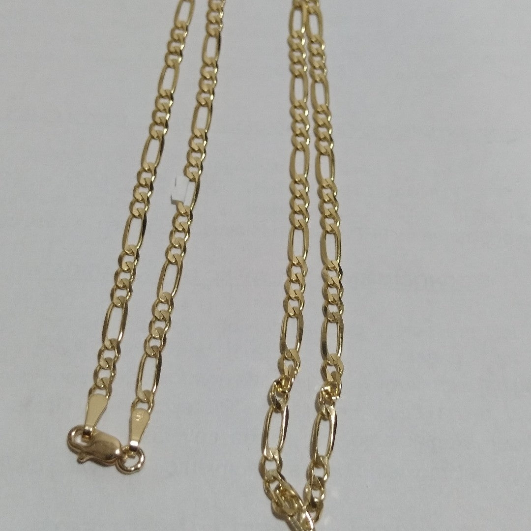 CADENAS 3X1 ORO 14K 55 CM 7.3 GR (NUEVO)