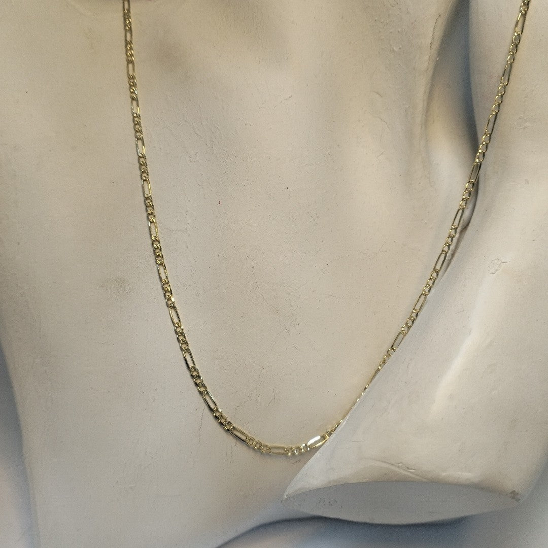CADENAS 3X1 ORO 14K 55 CM 3.9 GR (NUEVO)