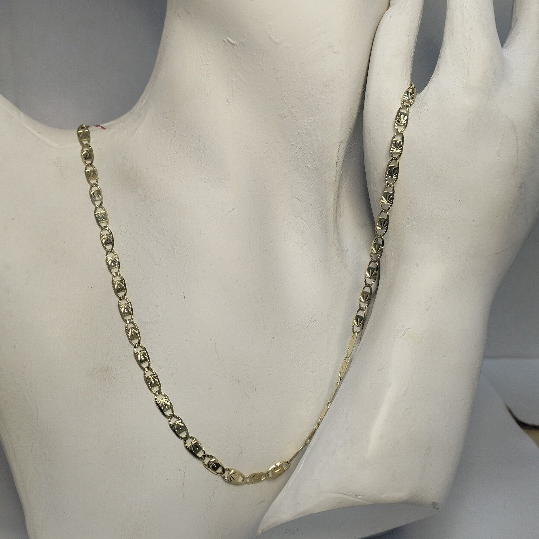 CADENAS GUCHI ORO 14K 55 CM 6.8 GR (NUEVO)