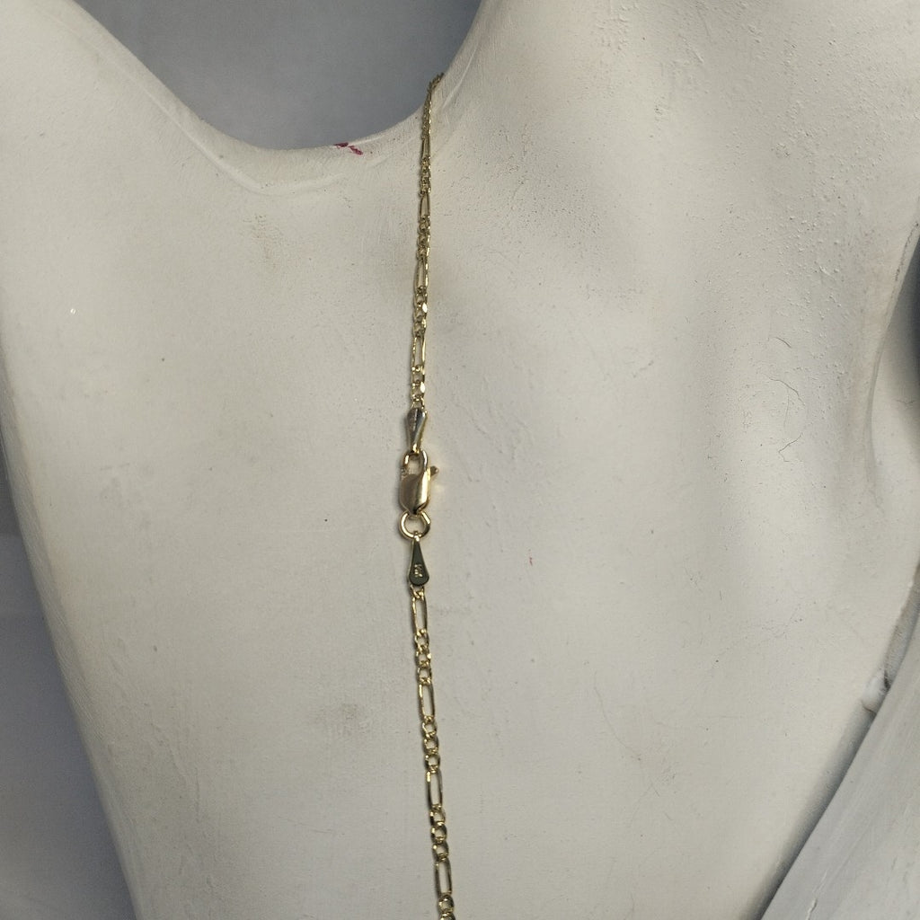 CADENAS 3X1 ORO 14K 55 CM 4 GR (NUEVO)