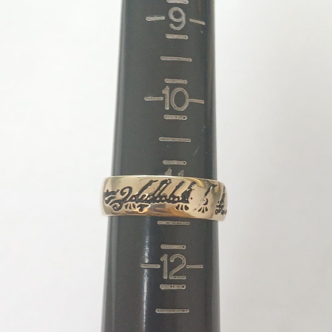 ANILLO ORO 14 K 10.6 GRMS (SEMINUEVO)