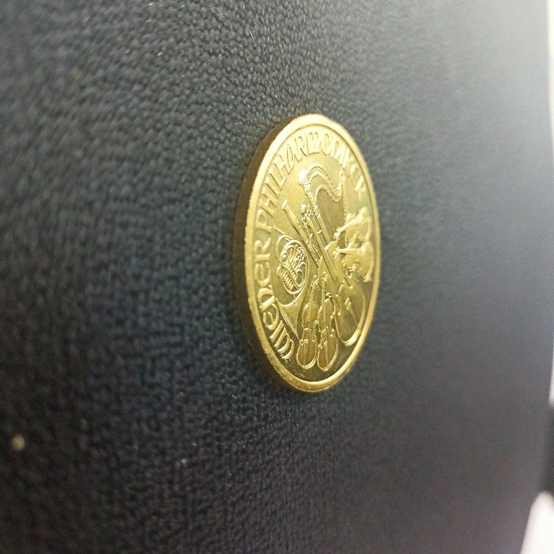 MEDALLA CONMEMORATIVA ORO 24K 31.1 GRMS (SEMINUEVO)