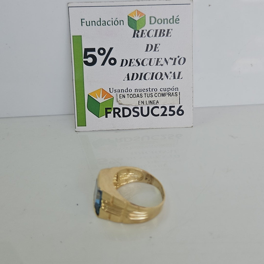 ANILLO ORO 14 K 7.7 GRMS (SEMINUEVO)