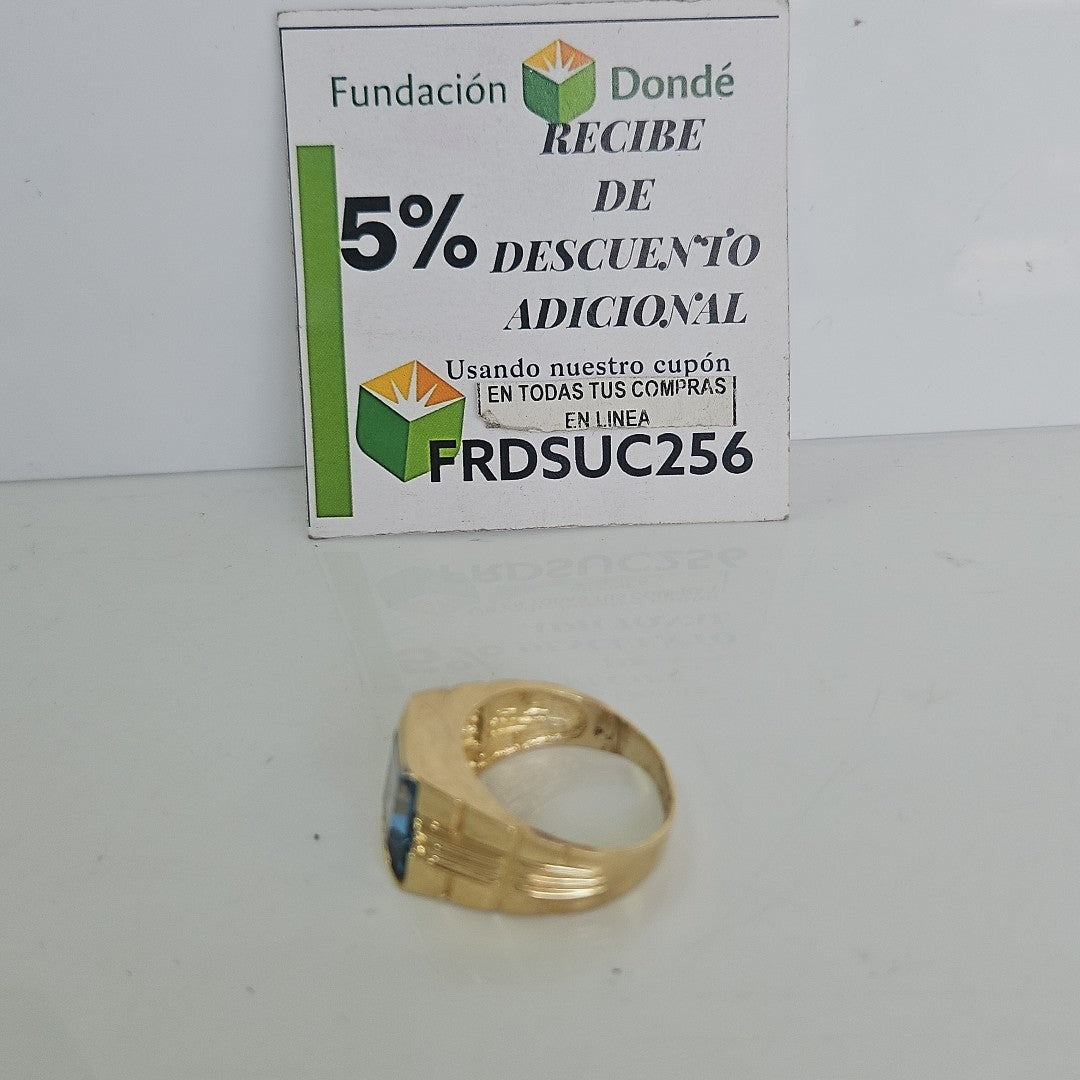 ANILLO ORO 14 K 7.7 GRMS (SEMINUEVO)