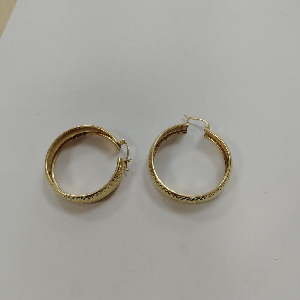 ARRACADAS PAR ORO 14 K 8.9 GRMS (SEMINUEVO)
