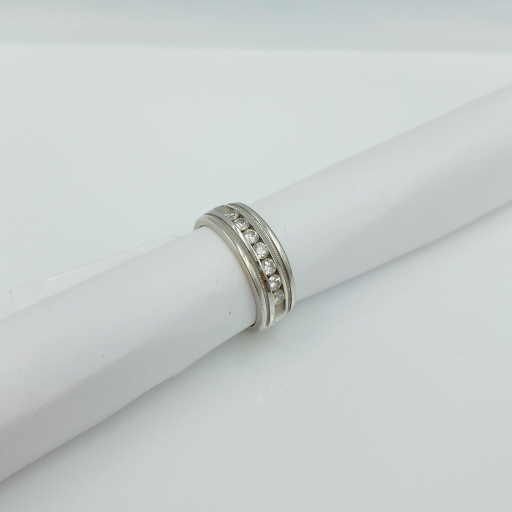 ARGOLLA ORO BLANCO 14 K 6.9 GRMS (SEMINUEVO)