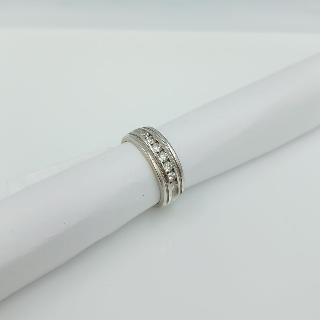 ARGOLLA ORO BLANCO 14 K 6.9 GRMS (SEMINUEVO)
