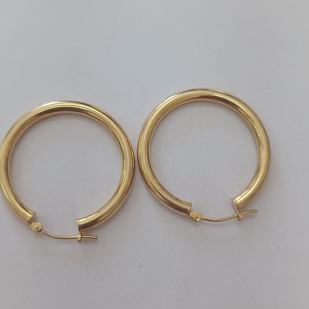 ARRACADAS PAR ORO 14 K 2,10 GRMS (SEMINUEVO)