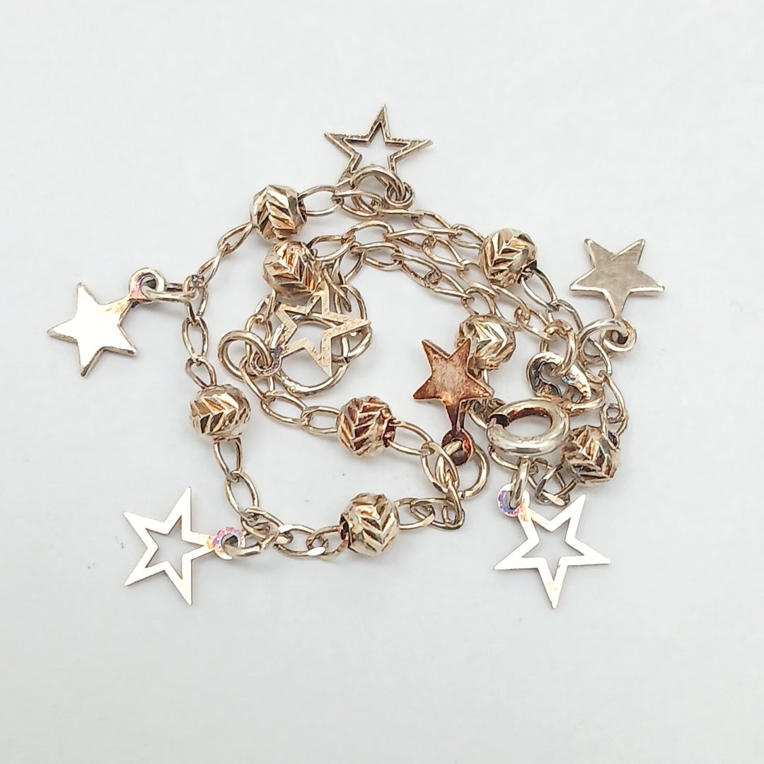 PULSERA TEJIDO ESPECIAL PLATA .925 18 CM 3.1 GR (NUEVO)