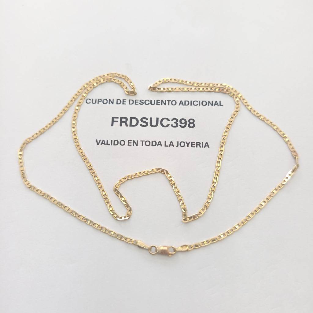 CADENA ORO 14 K 6,00 GRMS (SEMINUEVO)