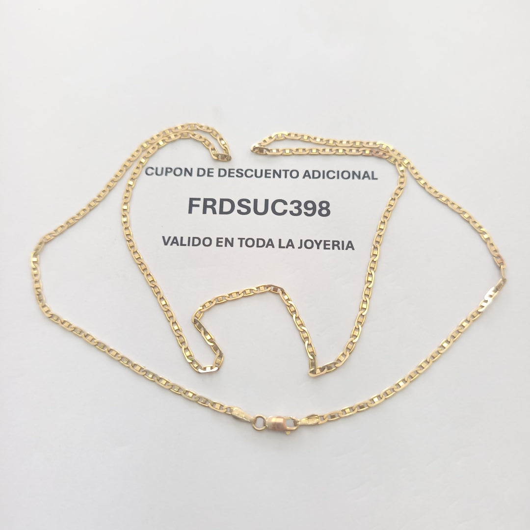 CADENA ORO 14 K 6,00 GRMS (SEMINUEVO)