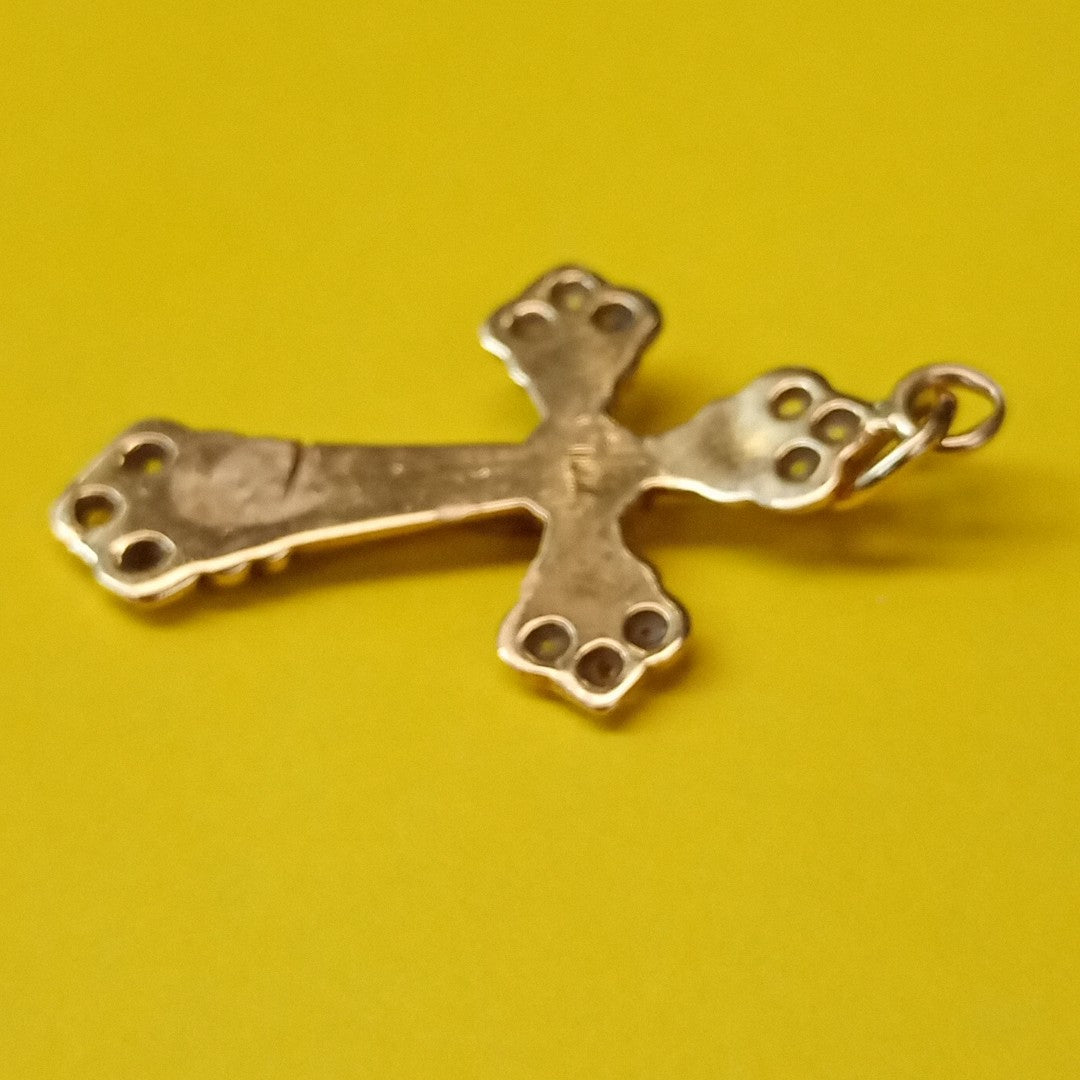 CRISTO, DIJE ORO 18 K 3.2 GRMS (SEMINUEVO)