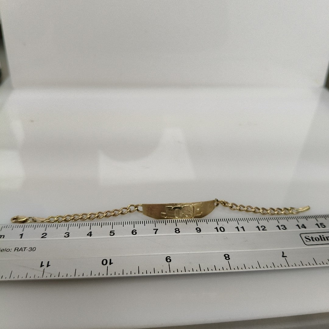 ESCLAVA ORO 10 K 6.1 GRMS (SEMINUEVO)