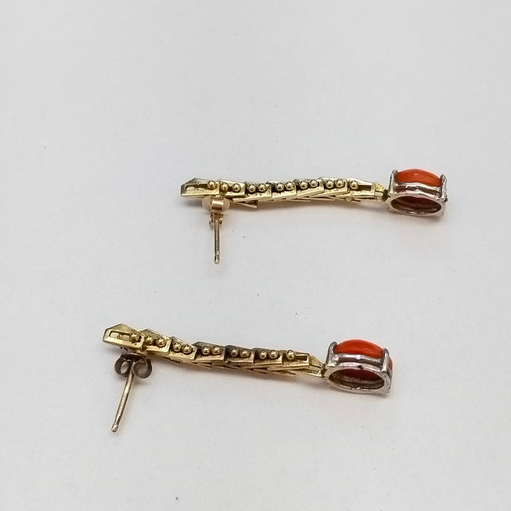 ARETES PAR ORO 10 K 4,20 GRMS (SEMINUEVO)