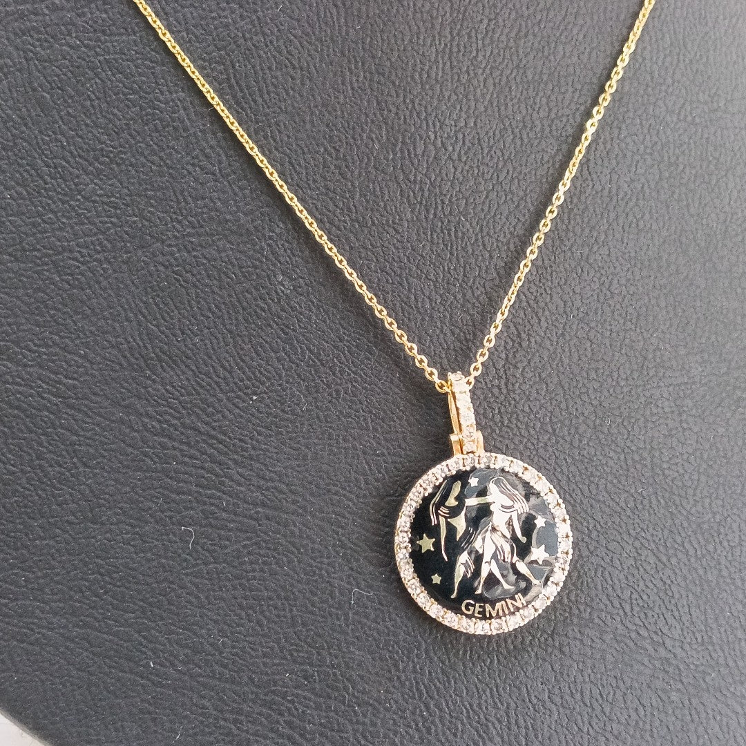 CADENA, DIJE ORO 14 K 3.7 GRMS (SEMINUEVO)