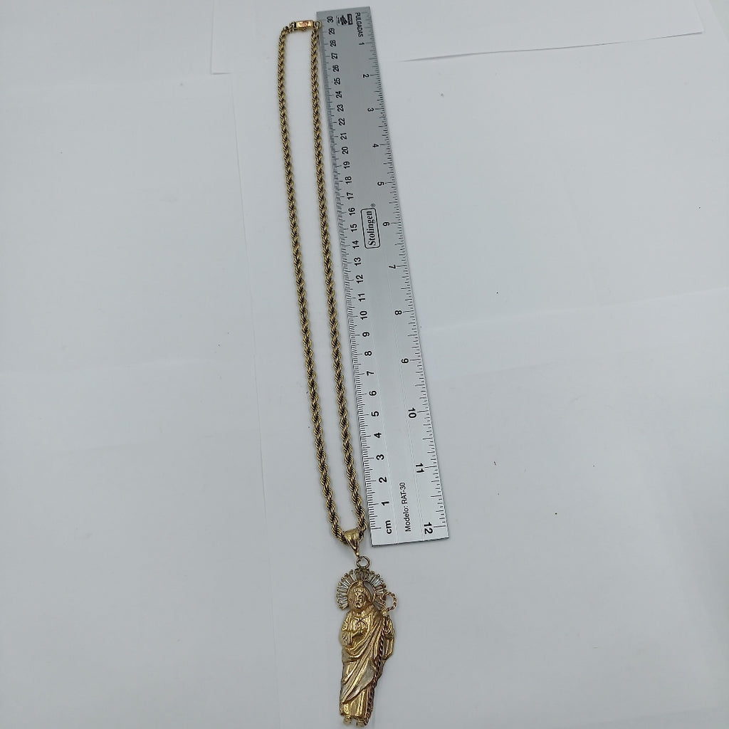 CADENA, DIJE ORO 10 K 39.4 GRMS (SEMINUEVO)