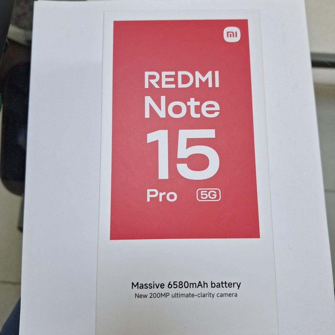 CELULAR XIAOMI REDMI NOTE 15 PRO 5G 25080RABDG (2026) 512 GB 8 GB RAM (SEMINUEVO)