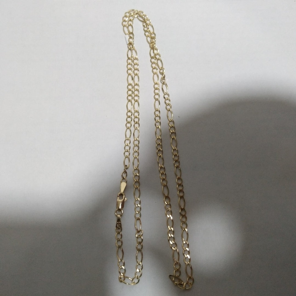 CADENAS 3X1 ORO 14K 55 CM 5.1 GR (NUEVO)