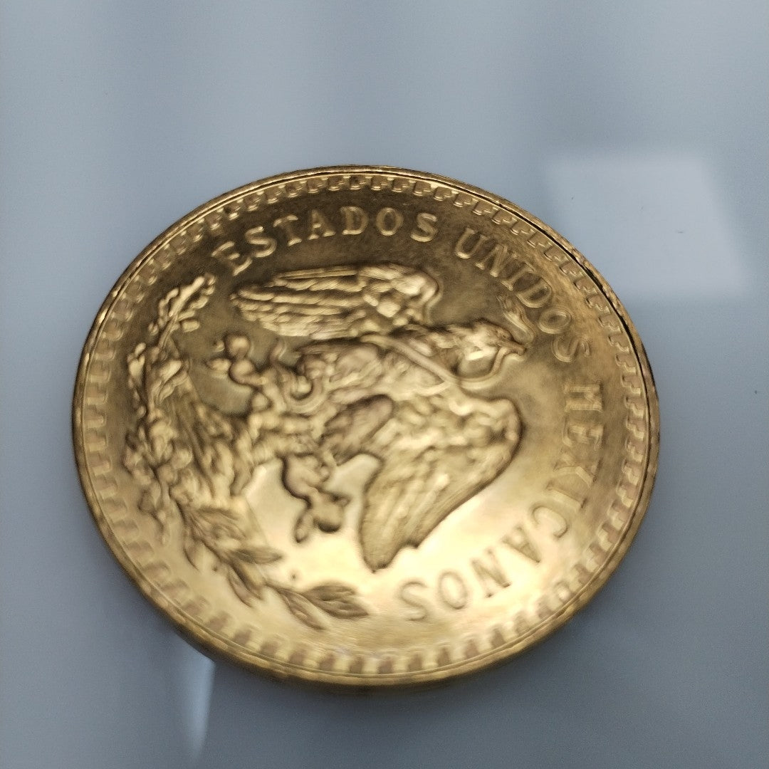 K1 41.6 GRMS 21 K IDENTIFICACIÓN MONEDA NOMINATIVA MONEDAS PESOS 50 PESO (SEMINUEVO)