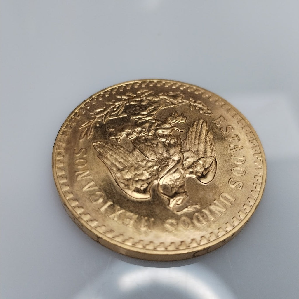 K1 41.6 GRMS 21 K IDENTIFICACIÓN MONEDA NOMINATIVA MONEDAS PESOS 50 PESOS (SEMINUEVO)