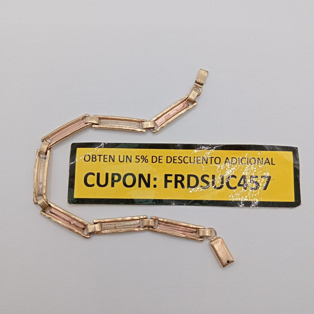 PULSERA ORO 14 K 6.2 GRMS (SEMINUEVO)