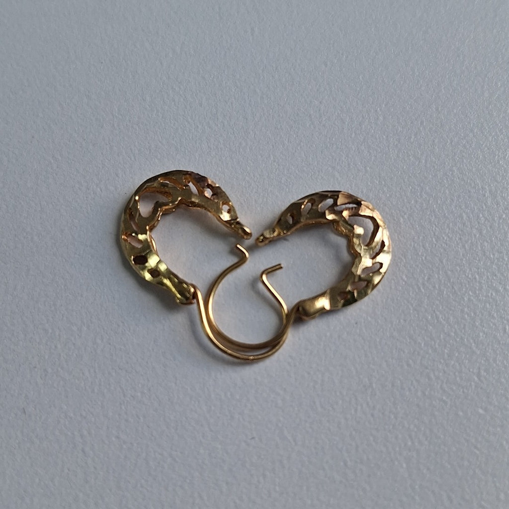 ARETES PAR ORO 10 K 1,40 GRMS (SEMINUEVO)