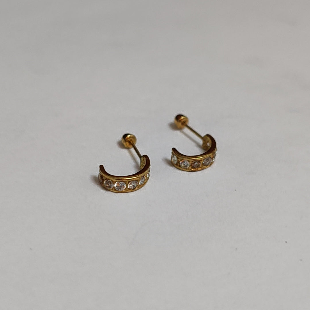 BROQUELES PAR ORO 10 K 0,90 GRMS (SEMINUEVO)