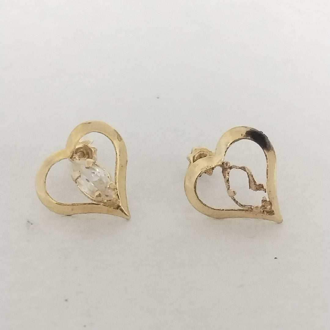 ARETES PAR ORO 14 K 0.7 GRMS (SEMINUEVO)