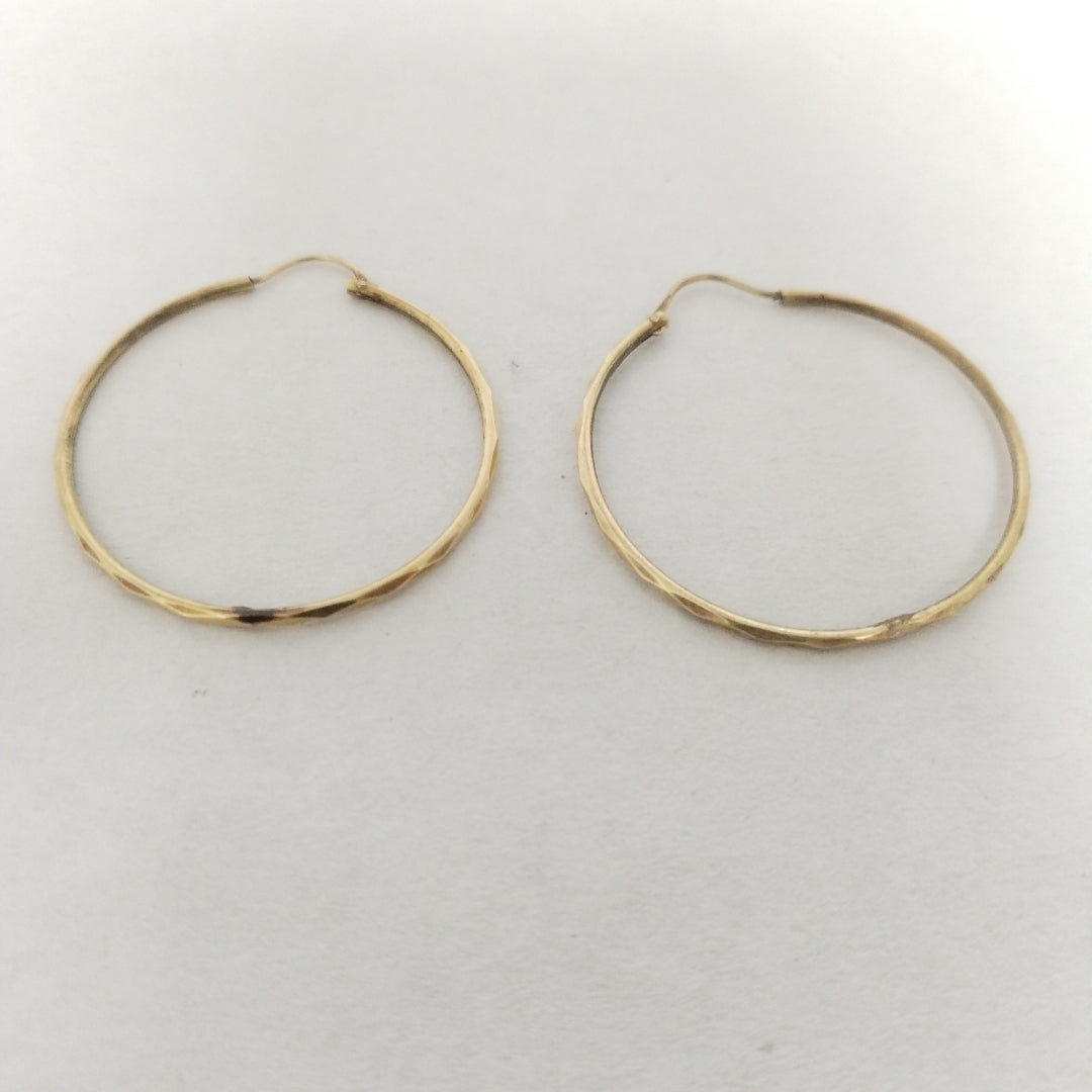 ARRACADAS PAR ORO 14 K 2.5 GRMS (SEMINUEVO)