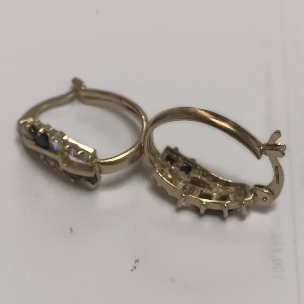 ARRACADAS PAR ORO 14 K 5.9 GRMS (SEMINUEVO)