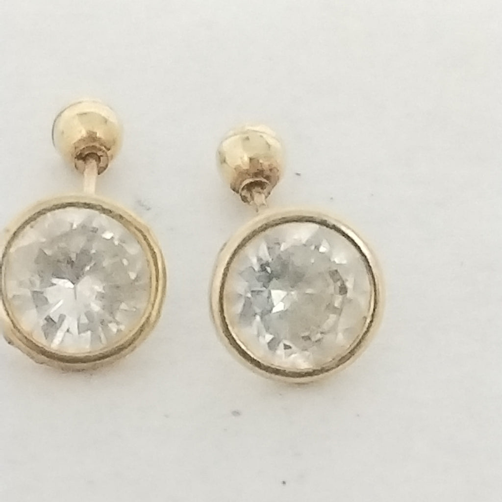 ARETES PAR ORO 14 K 0.8 GRMS (SEMINUEVO)