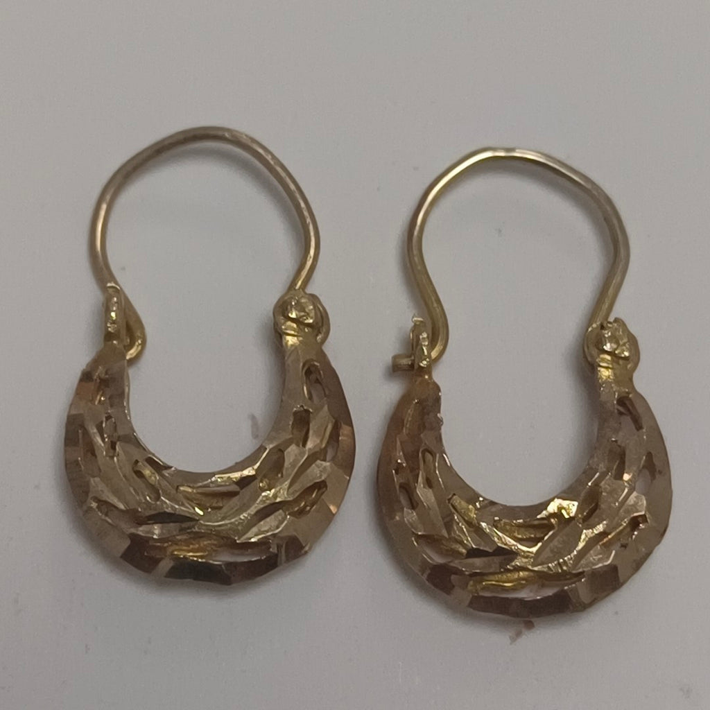 ARETES PAR ORO 10 K 1.1 GRMS (SEMINUEVO)